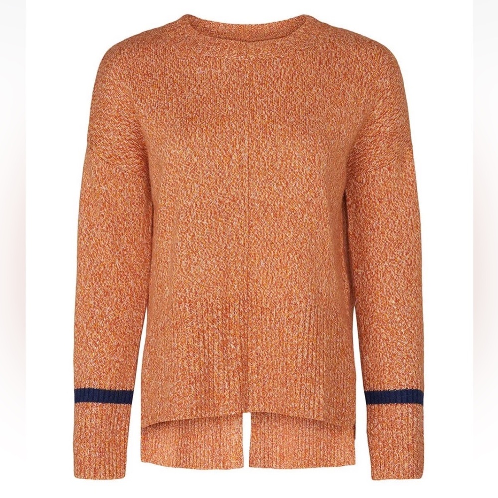 Charli Sweater Women's Size Medium Orange Whitney Alpaca Merino Wool Blend